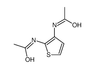 N-(2-acetamidothiophen-3-yl)acetamide Structure