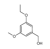 (4-ethoxy-2-methoxyphenyl)methanol结构式