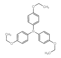tris(4-ethoxyphenyl)bismuthane Structure