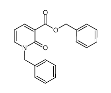 benzyl 1-benzyl-2-oxo-1,2-dihydronicotinate结构式