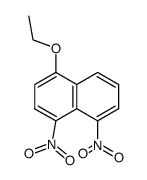 ethyl-(4,5-dinitro-[1]naphthyl)-ether结构式