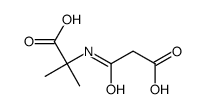2-[(2-carboxyacetyl)amino]-2-methylpropanoic acid Structure