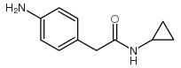 2-(4-aminophenyl)-N-cyclopropylacetamide图片