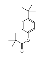 (4-tert-butylphenyl) 2,2-dimethylpropanoate Structure