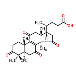 Lucidenic acid F结构式