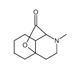 2-methyl-octahydro-4a,1-oxaethano-isoquinolin-10-one结构式