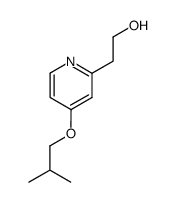 2-(4-isobutoxy-[2]pyridyl)-ethanol结构式