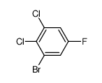 1-bromo-2,3-dichloro-5-fluorobenzene Structure