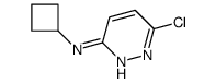 6-chloro-N-cyclobutylpyridazin-3-amine Structure