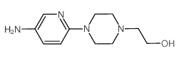 2-(4-(5-Aminopyridin-2-yl)piperazin-1-yl)ethanol structure