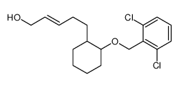 (E)-5-[(1R,2S)-2-[(2,6-dichlorophenyl)methoxy]cyclohexyl]pent-2-en-1-ol Structure