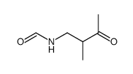 Formamide, N-(2-methyl-3-oxobutyl)- (6CI)结构式