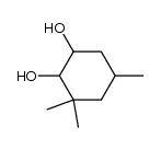 1,1,3-Trimethyl-cyclohexandiol-(5,6) Structure