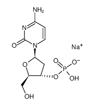 2'-脱氧-3'-胞苷酸二钠盐结构式
