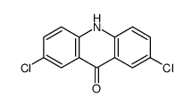 2,7-Dichloroacridine-9(10H)-one结构式