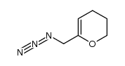 6-(azidomethyl)-3,4-dihydro[2H]pyran结构式