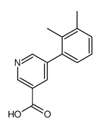 5-(2,3-dimethylphenyl)pyridine-3-carboxylic acid结构式