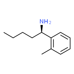 (1R)-1-(2-METHYLPHENYL)PENTYLAMINE结构式