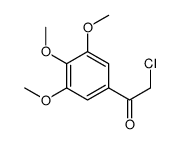 2-chloro-1-(3,4,5-trimethoxyphenyl)ethanone结构式