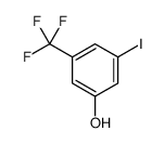 3-iodo-5-(trifluoromethyl)phenol Structure