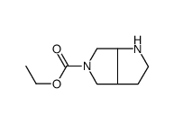 (3AS,6AS)-5-ETHOXYCARBONYL-1H-HEXAHYDROPYRROLO[3,4-B]PYRROLE structure