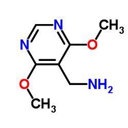 4,6-二甲氧基嘧啶-5-甲基胺结构式