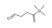 4-(trimethylsilyl)-4-pentenal结构式