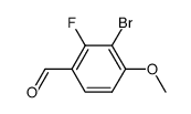 Benzaldehyde, 3-bromo-2-fluoro-4-Methoxy- picture