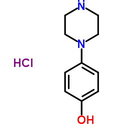 4-(piperazin-1-yl)phenol hydrochloride structure