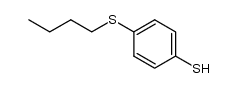 4-(n-butylthio)benzenethiol结构式