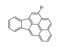 12-bromoindeno[1,2,3-cd]pyrene结构式