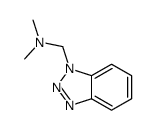 1-(benzotriazol-1-yl)-N,N-dimethylmethanamine结构式