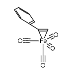 tetracarbonyl(η-styrene)iron Structure