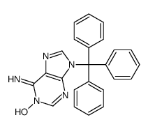 9-Trityladenine 1-N-oxide Structure