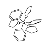 triphenyltris(tetrahydrofuran)chromium(III) Structure