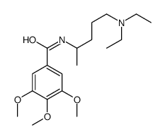 N-[5-(diethylamino)pentan-2-yl]-3,4,5-trimethoxybenzamide Structure