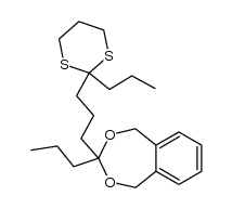3-propyl-3-(3-(2-propyl-1,3-dithian-2-yl)propyl)-1,5-dihydrobenzo[e][1,3]dioxepine Structure