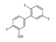 5-(2,5-difluorophenyl)-2-fluorophenol结构式