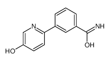 3-(5-hydroxypyridin-2-yl)benzamide Structure