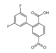 2-(3,5-difluorophenyl)-4-nitrobenzoic acid结构式