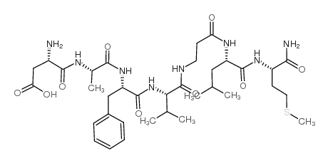 (β-Ala8)-Neurokinin A (4-10) structure