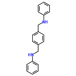 α,α'-二苯胺基对二甲苯结构式