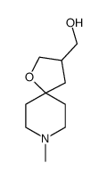 (8-甲基-1-氧杂-8-氮杂螺[4.5]癸烷-3-基)甲醇结构式