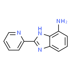 2-(吡啶-2-基)-1h-1,3-苯并二唑-7-胺结构式