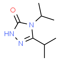 3H-1,2,4-Triazol-3-one,2,4-dihydro-4,5-bis(1-methylethyl)-(9CI)结构式