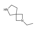 2-Ethyl-2,6-diazaspiro[3.4]octane Structure