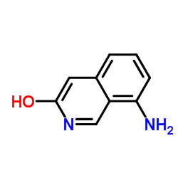 8-aminoisoquinolin-3-ol结构式