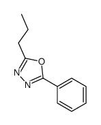 2-phenyl-5-propyl-1,3,4-oxadiazole Structure