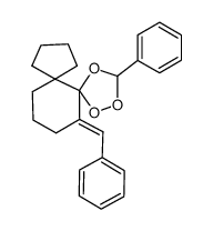 Dispiro((3-phenyl-1,2,4-trioxolane)-5,1'-cyclohexane-2',1''-cyclopentane)结构式