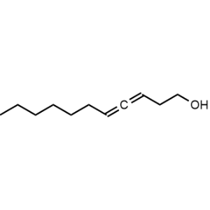 3,4-Undecadien-1-ol Structure